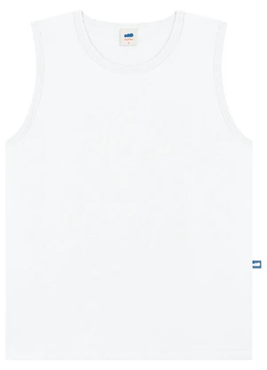 Marlan - Regata Infantil Menino Meia Malha Branco - MARLAN