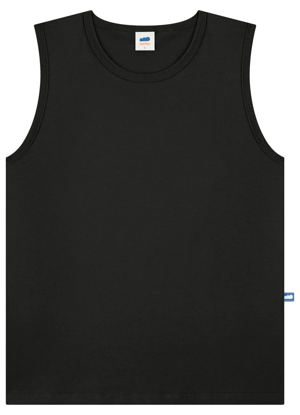Marlan - Regata Infantil Menino Meia Malha Preto