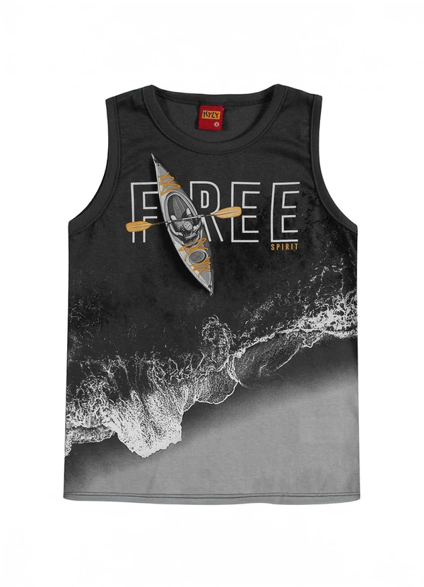 Kyly - Regata Infantil Menino Praia Kyly Cinza 3