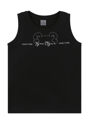 Tigor T Tigre - Regata Infantil Menino Preto - TIGOR T TIGRE