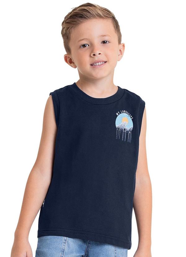 Quimby - Regata Infantil para Menino Azul