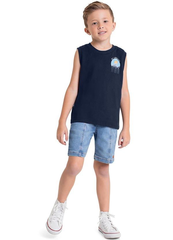 Quimby - Regata Infantil para Menino Azul 2