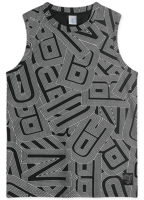 Hapier - Regata Juvenil Masculina Preto