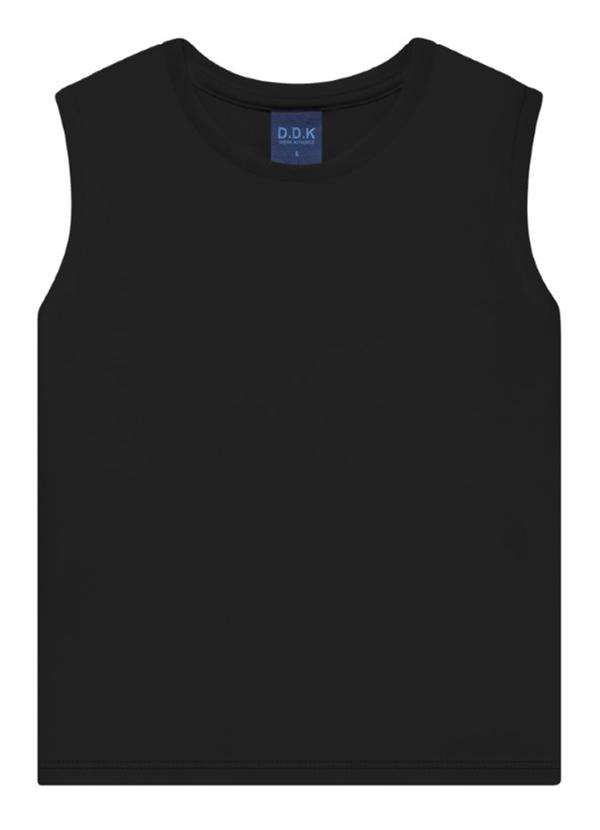 Ddk - Regata Machão Básica Infantil Preto 1