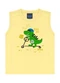 Ddk - Regata Machão Infantil Surf Beach  Azul - variação: Amarelo
