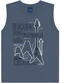 Ddk - Regata Machão Infantil Surf Beach  Azul - variação: Azul
