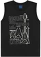 Ddk - Regata Machão Infantil Surf Beach  Azul - variação: Preto
