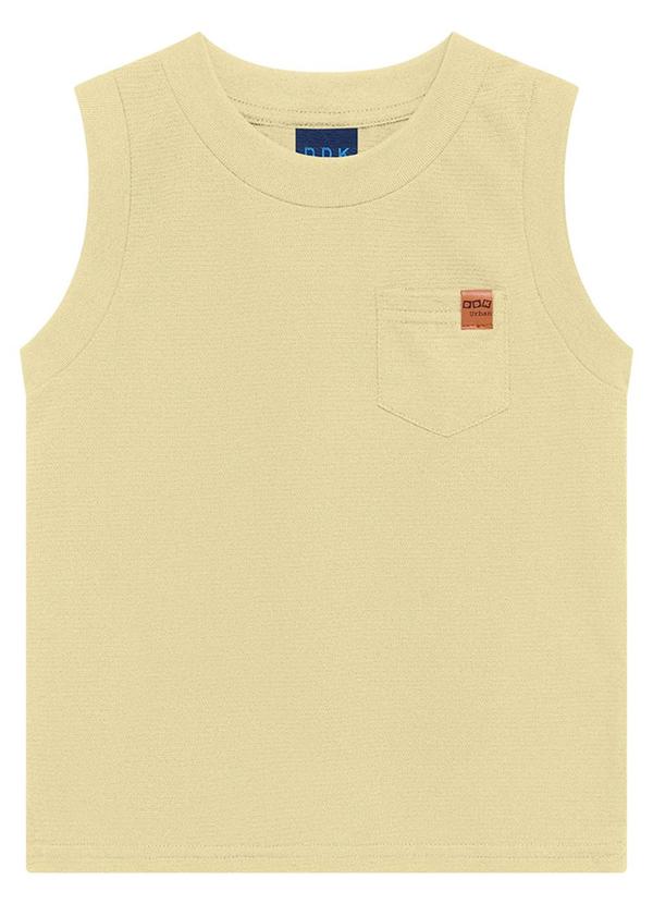 Ddk - Regata Machão Infantil Menino Bege