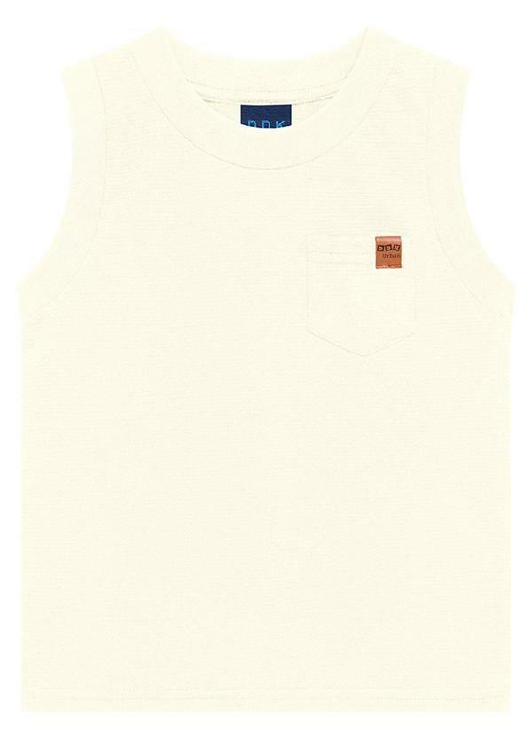Ddk - Regata Machão Infantil Menino Off White