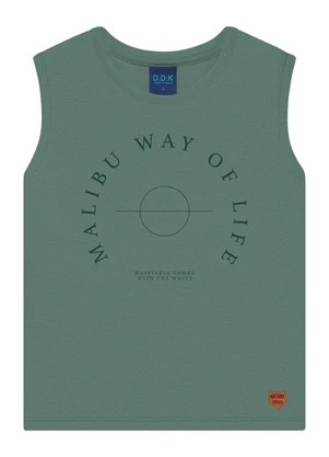 Ddk - Regata Machão Infantil Menino Verde - DDK