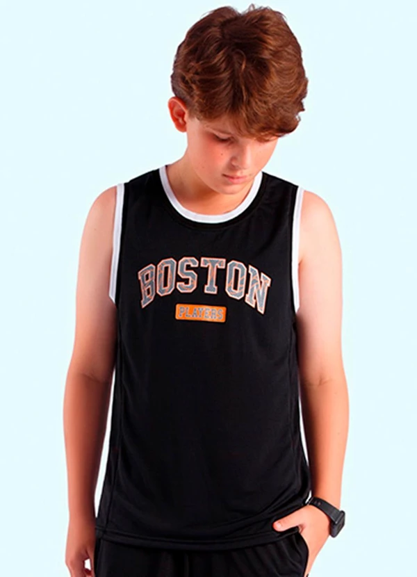 Ddk - Regata Machão Infantil Preto