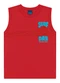 Ddk - Regata Machão Infantil Surf Beach  Azul - variação: Vermelho