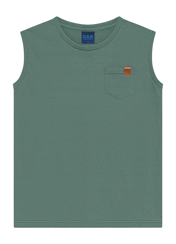 Ddk - Regata Machão Infantil Verde 1