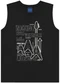 Ddk - Regata Machão Juvenil Rocking 1990  Azul - variação: Preto