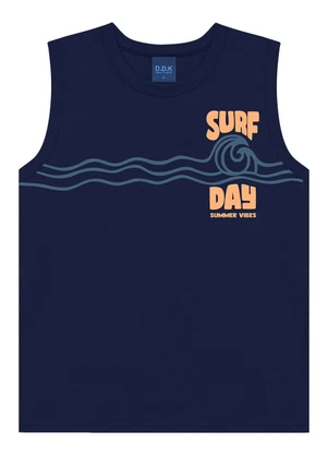 Ddk - Regata Machão Juvenil Surf Day  Azul  - DDK