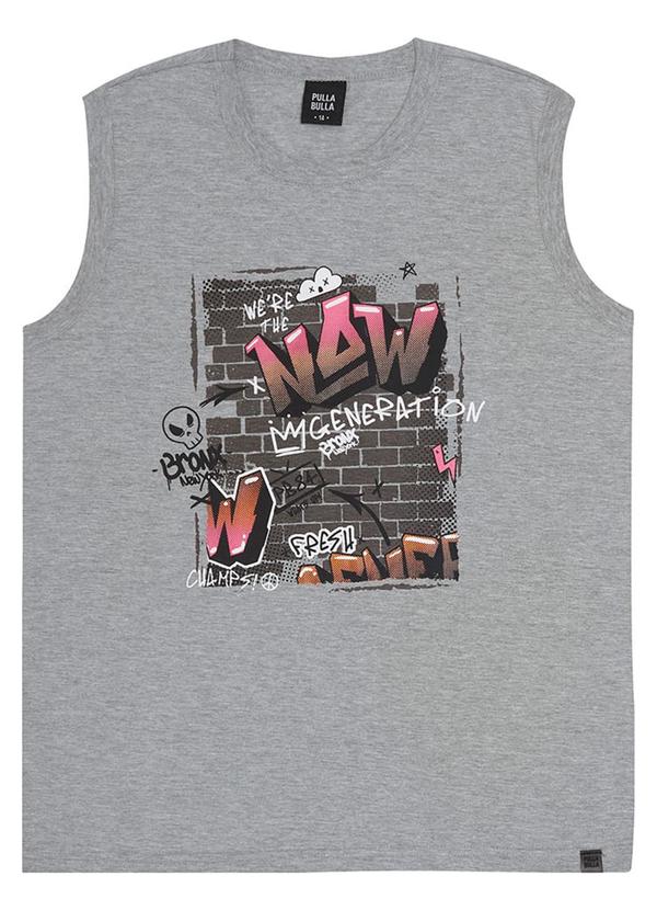 Pulla Bulla - Regata Menino Cinza