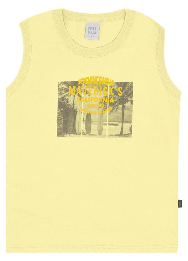 Pulla Bulla - Regata Meia Malha Amarelo