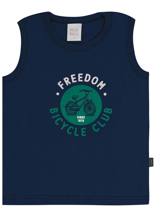 Pulla Bulla - Regata Meia Malha Azul