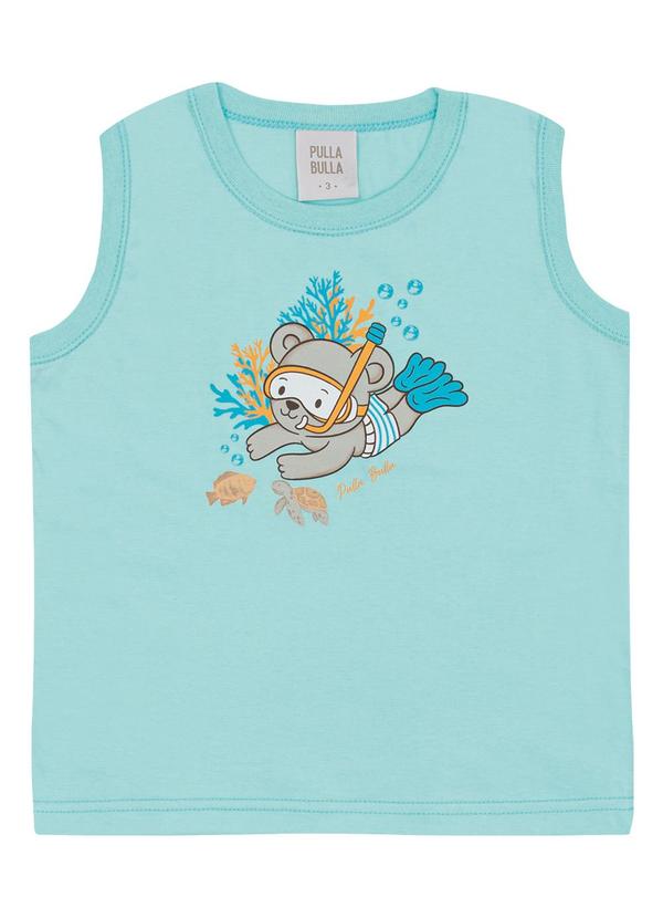 Pulla Bulla - Regata Meia Malha Azul