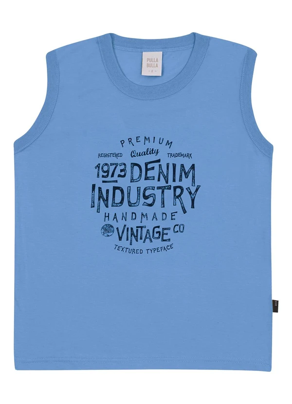 Pulla Bulla - Regata Meia Malha Azul