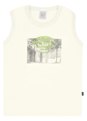 Pulla Bulla - Regata Meia Malha Bege - PULLA BULLA