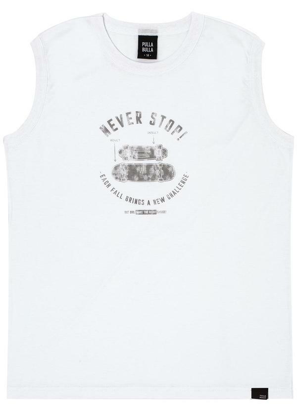 Pulla Bulla - Regata Meia Malha Branco