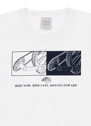 Pulla Bulla - Regata Meia Malha Branco - PULLA BULLA