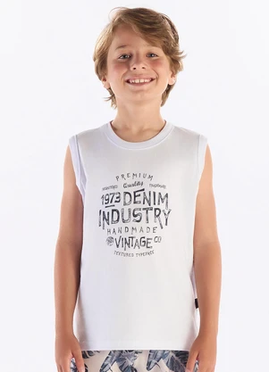 Pulla Bulla - Regata Meia Malha Branco - PULLA BULLA