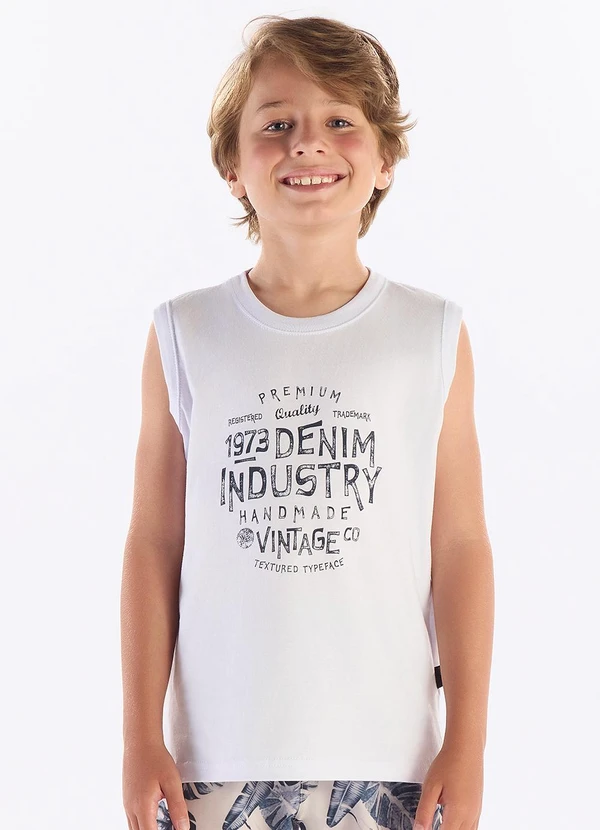 Pulla Bulla - Regata Meia Malha Branco