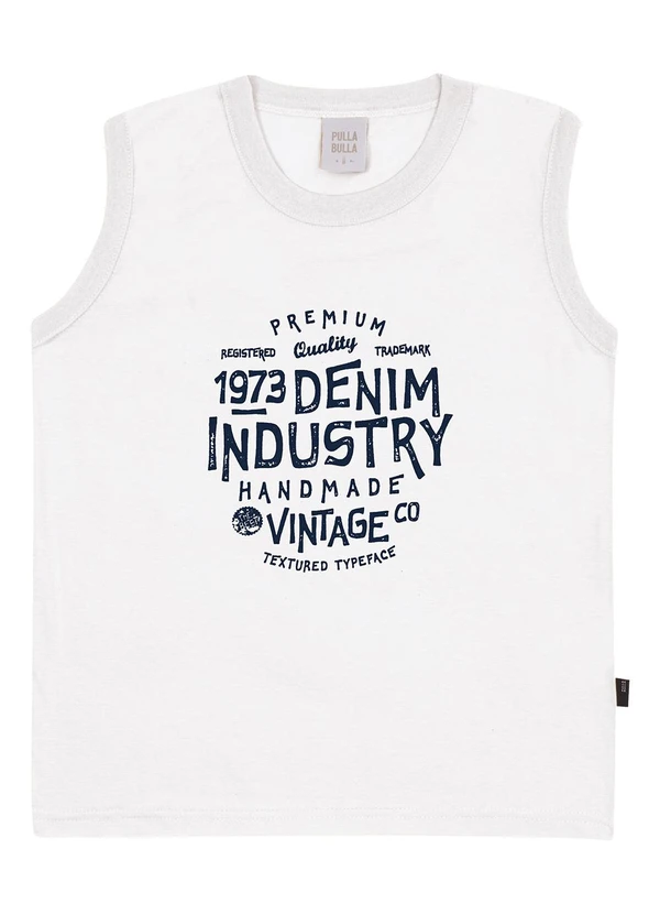 Pulla Bulla - Regata Meia Malha Branco 3