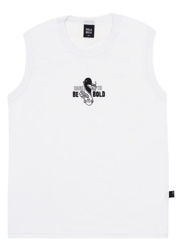 Pulla Bulla - Regata Meia Malha Branco