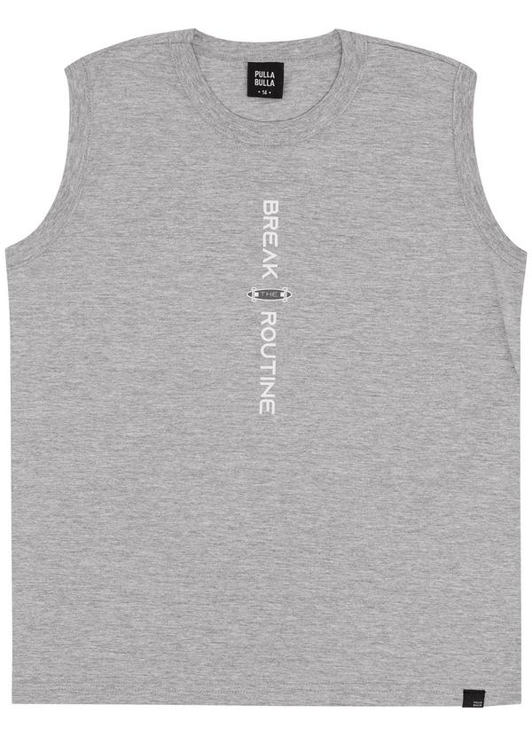 Pulla Bulla - Regata Meia Malha Cinza