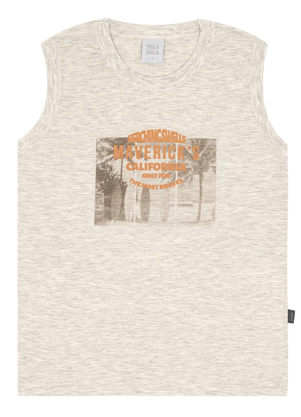 Pulla Bulla - Regata Meia Malha Cinza 2