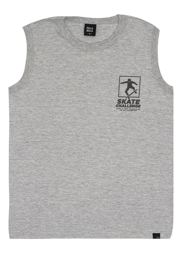 Pulla Bulla - Regata Meia Malha Cinza