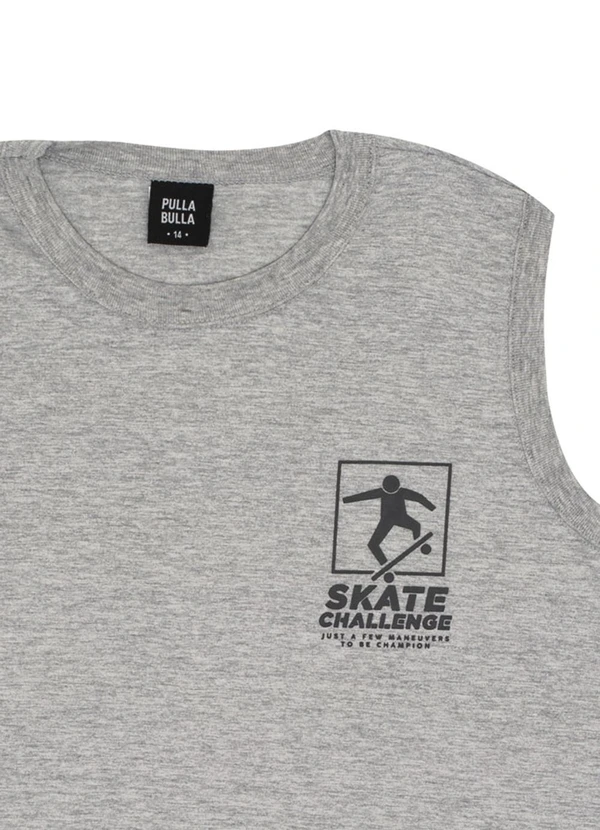 Pulla Bulla - Regata Meia Malha Cinza 2