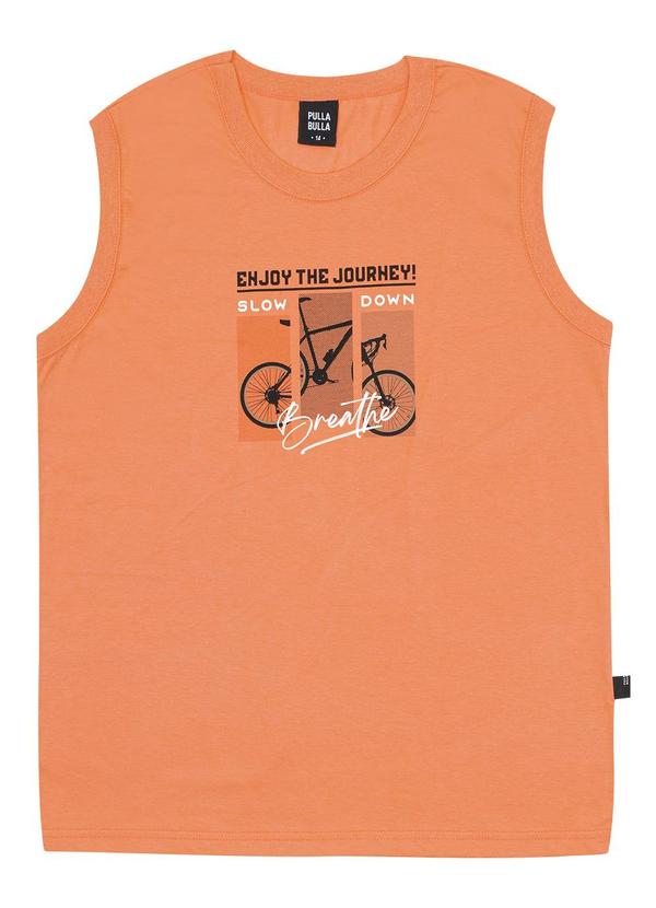 Pulla Bulla - Regata Meia Malha Laranja 3