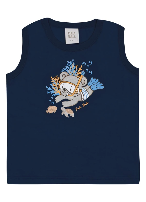 Pulla Bulla - Regata Meia Malha Marinho 3