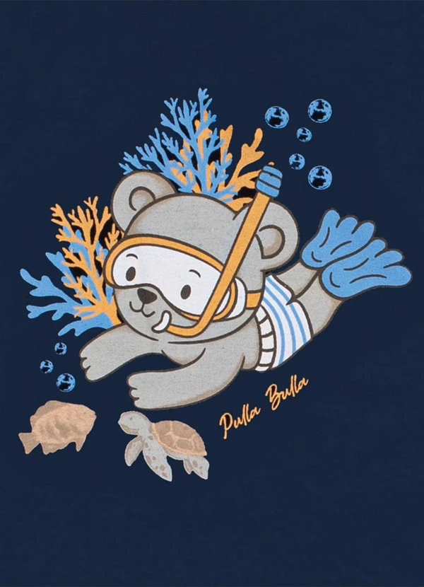 Pulla Bulla - Regata Meia Malha Marinho 4