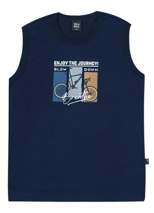 Pulla Bulla - Regata Meia Malha Marinho - PULLA BULLA