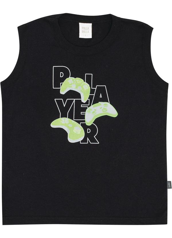 Pulla Bulla - Regata Meia Malha Preto