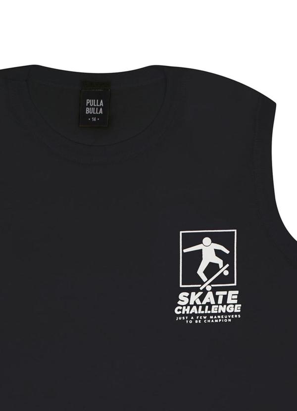 Pulla Bulla - Regata Meia Malha Preto 2