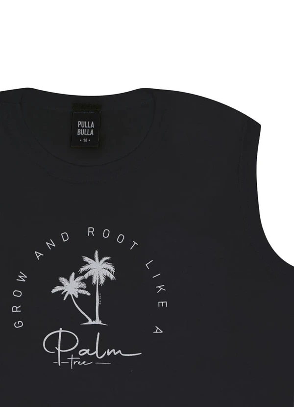 Pulla Bulla - Regata Meia Malha Preto 2