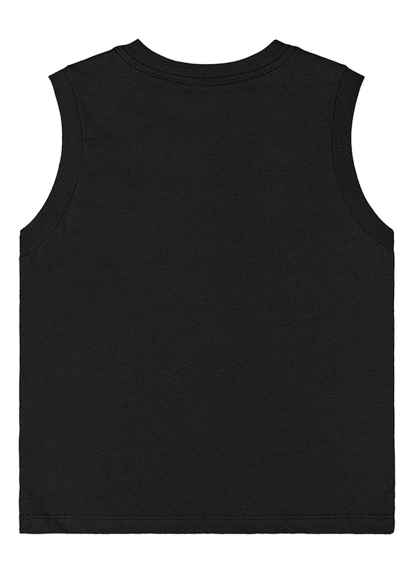 Quimby - Regata Menino Meia Malha Preto 4