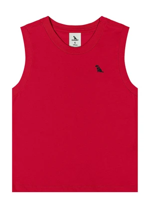 Quimby - Regata Menino Meia Malha Vermelho - QUIMBY