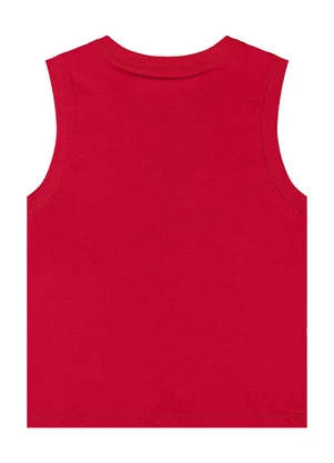 Quimby - Regata Menino Meia Malha Vermelho - QUIMBY