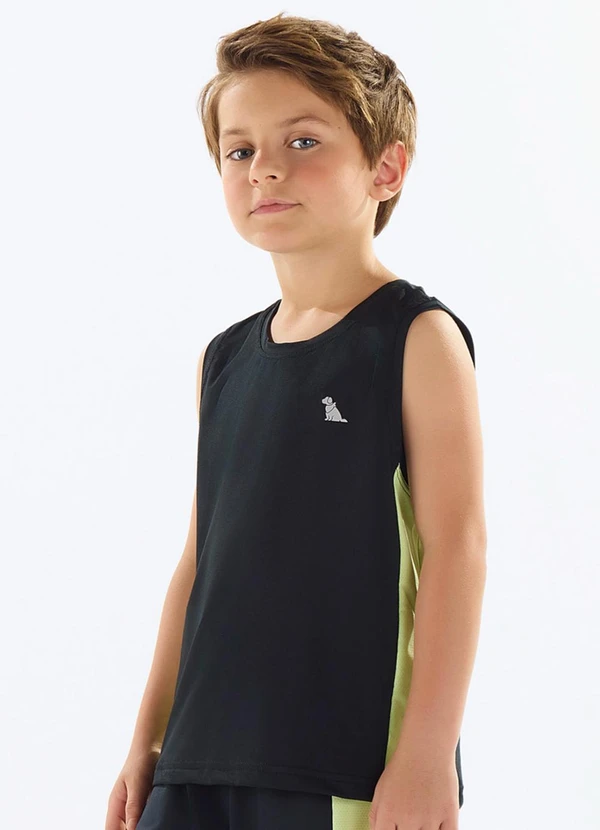 Quimby - Regata Move Menino com Fps +50 Preto