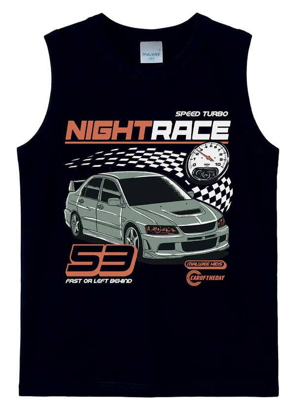 Malwee Kids - Regata Night Race Preto