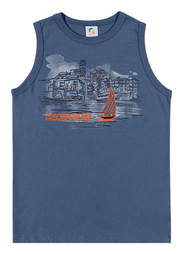 Alenice - Regata Sea Vibes Menino Azul