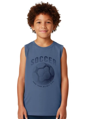 Malwee Kids - Regata Soccer Azul Pastel - MALWEE KIDS