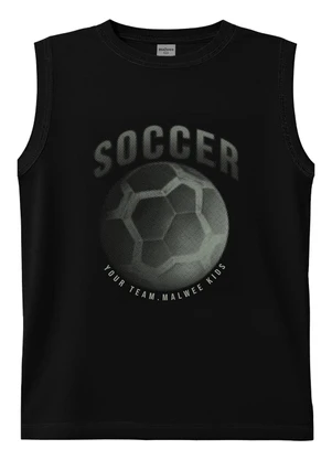 Malwee Kids - Regata Soccer Preto - MALWEE KIDS